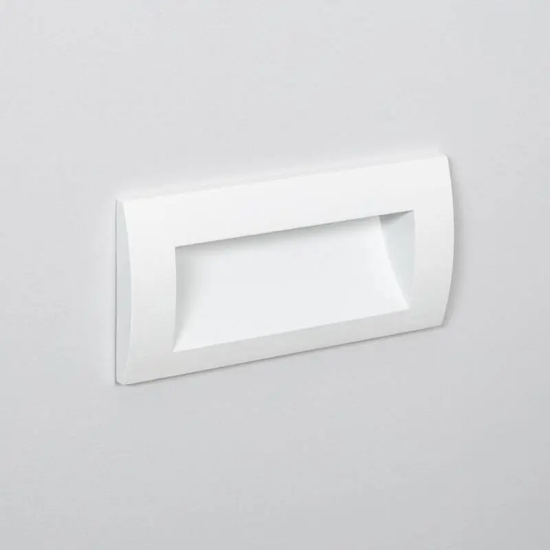 Promoción Exclusiva Baliza Exterior LED 4W Empotrable Pared Rectangular Edulis