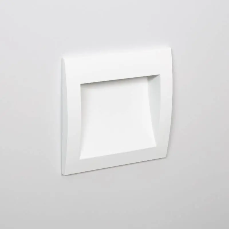 Venta Final Baliza Exterior LED 4W Empotrable Pared Cuadrado Blanco Natt