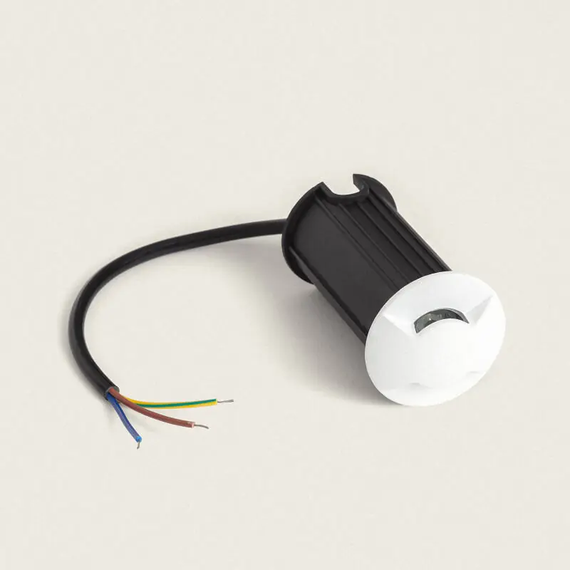 Baliza Exterior LED 1W Empotrable Suelo Letso 2L Blanco Devolución Gratuita