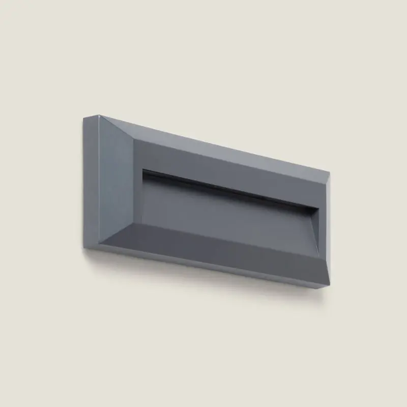 Baliza Exterior LED 2W Superficie Pared Rectangular Antracita Élide No Te Lo Pierdas