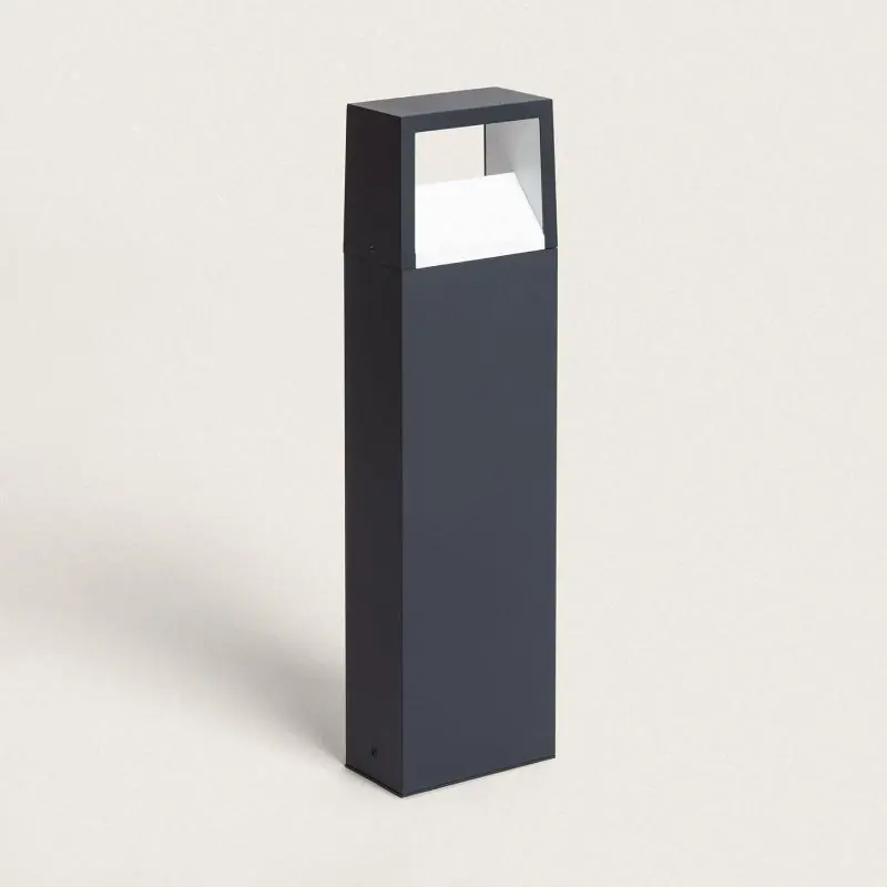 Baliza Exterior LED 9W Superficie Pie 50cm Aluminio Sheffield Económico