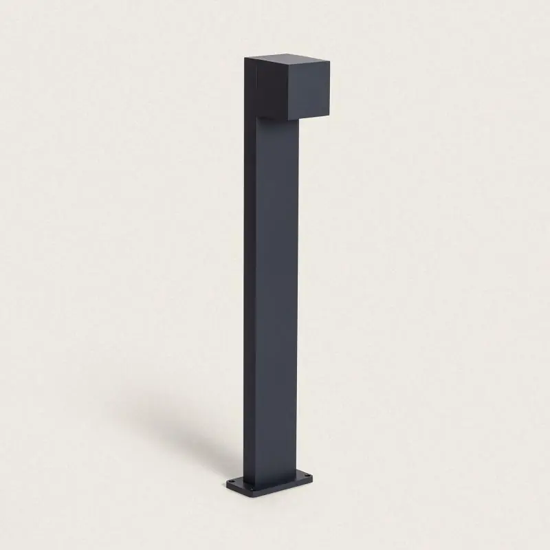 Baliza Exterior LED 10W Superficie Pie 80cm Aluminio Denny L Auténtico