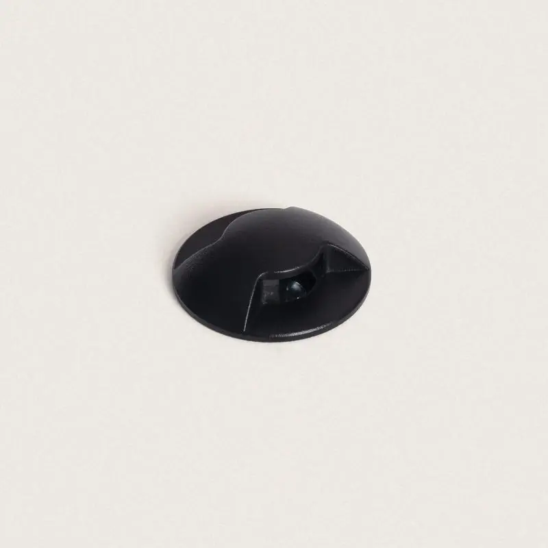 Baliza Exterior LED 1W Empotrable Suelo Letso 4L Negro Venta Final