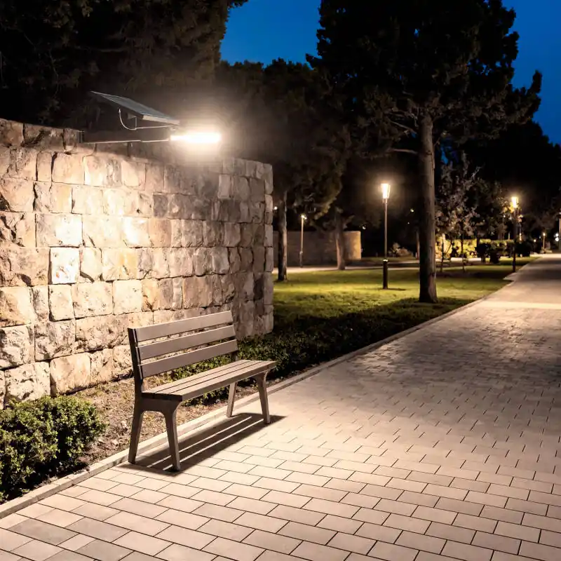 Última Versión Farola LED Solar 4200 lm 140 lm/W Naxus