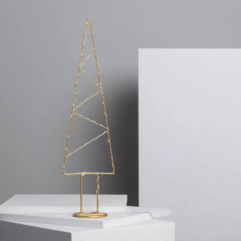 A Buen Precio Árbol de Navidad LED Gold