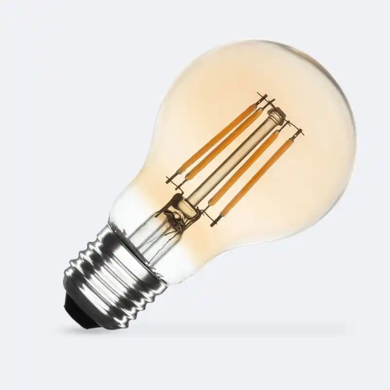 Bombilla Filamento LED E27 6W 540 lm Regulable A60 Gold Oferta Especial
