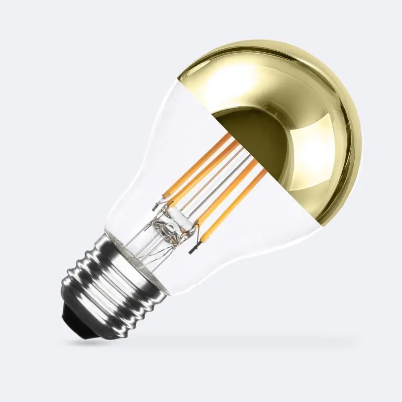 Bombilla Filamento LED E27 8W 800 lm A60 Gold Reflect Ordenar Ahora Mismo