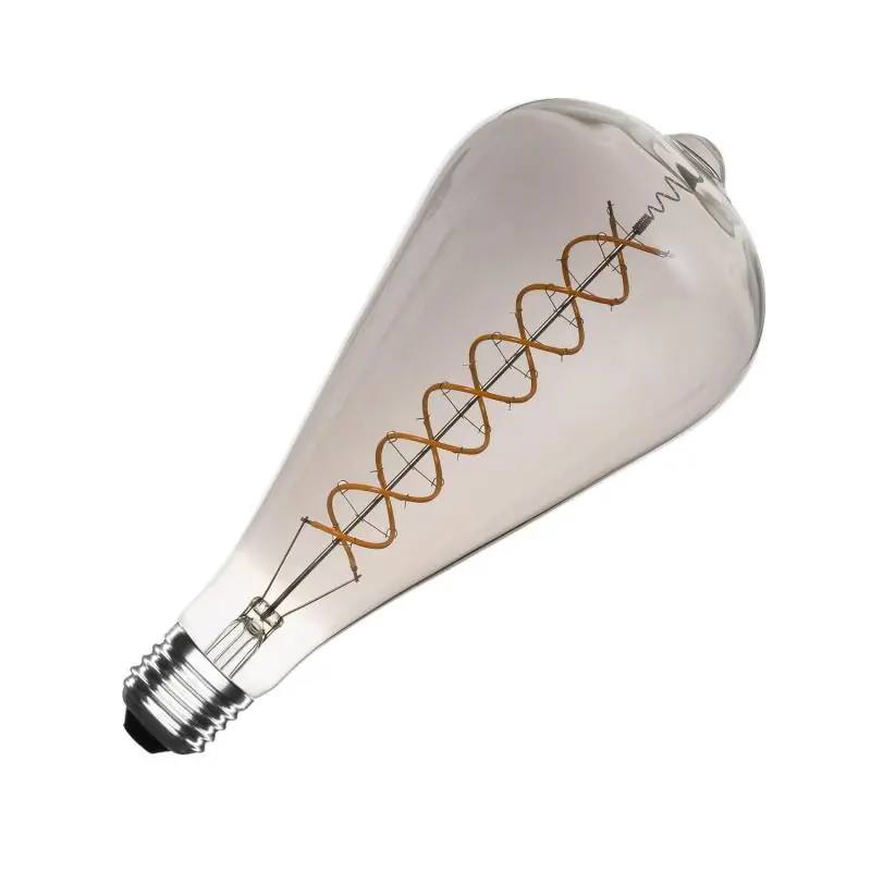 Bombilla Filamento LED E27 8W 800 lm ST115 Smoky Marca Reconocida