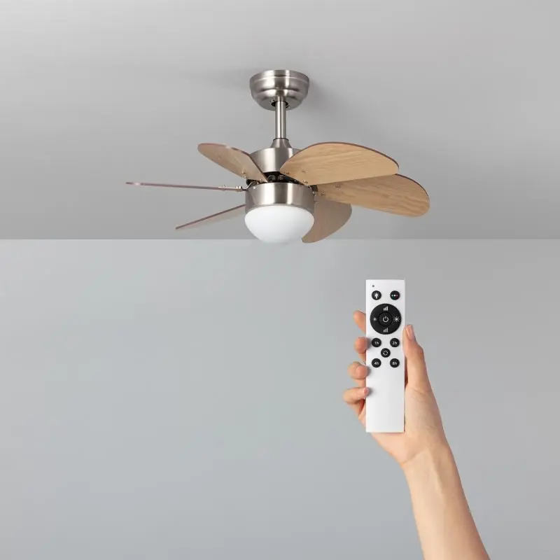 Ventilador de Techo Silencioso Orion Madera 81cm Motor DC Descuento