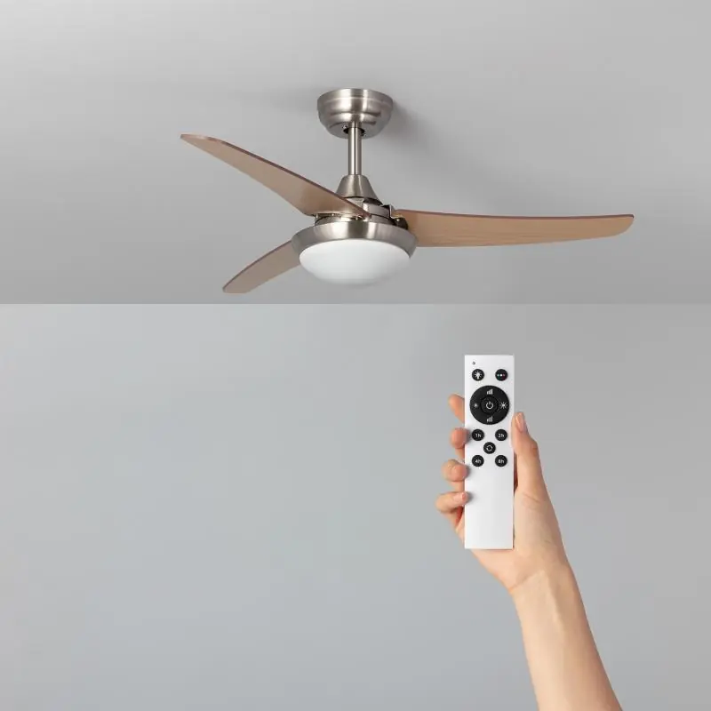 Ventilador de Techo Silencioso Neil Madera 107cm Motor DC Comprar En Línea