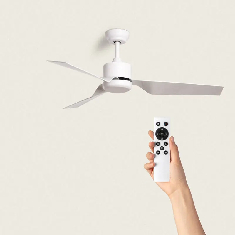 Ventilador de Techo Silencioso Minimal Blanco 132cm Motor DC Comprar En Línea