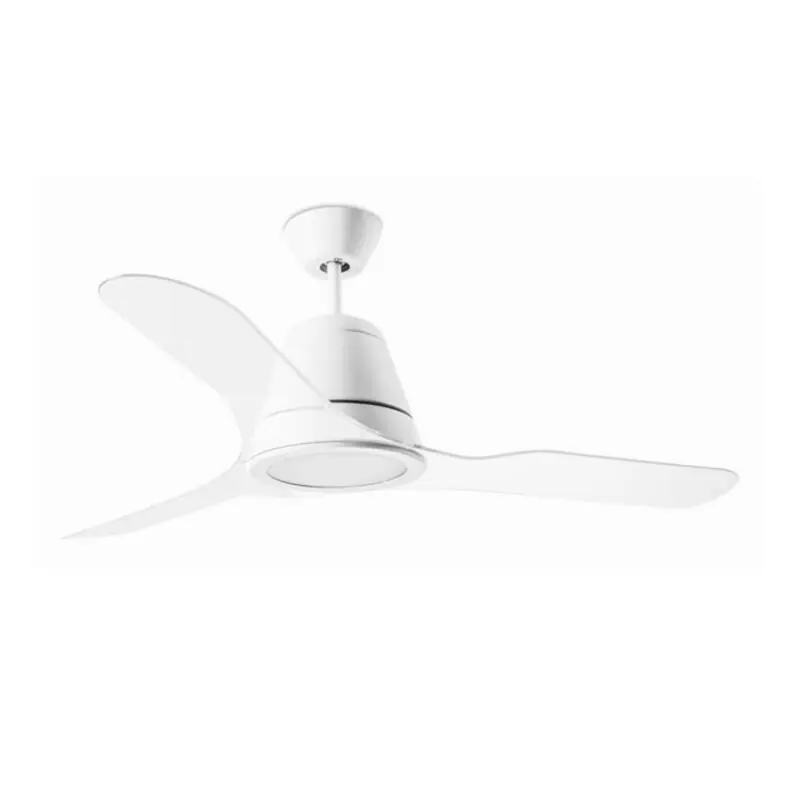 Ventilador de Techo Silencioso Tiga Blanco DC 132cm Motor DC LEDS-C4 30-3249-CF-M1 Última Oportunidad