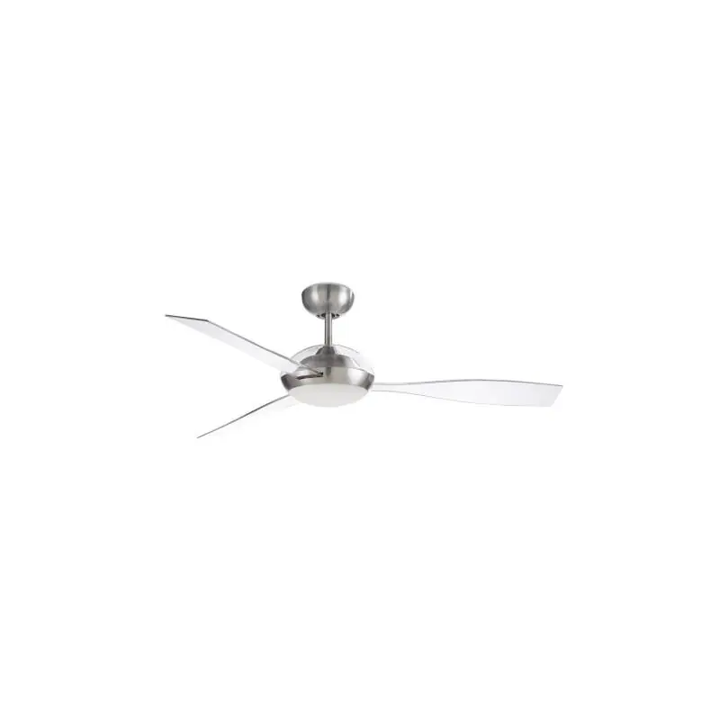 Ventilador de Techo Silencioso Sirocco Niquel 132cm Motor DC LEDS-C4 30-7657-81-EC Original