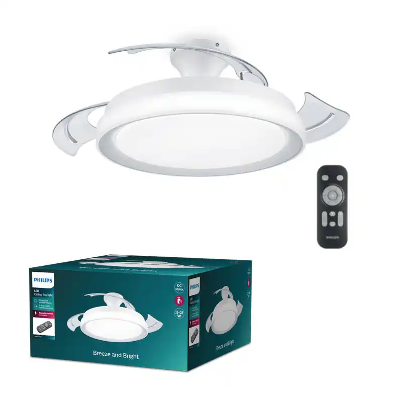 Últimas Unidades Ventilador de techo Silencioso Bliss 51cm Motor DC PHILIPS 929004081601