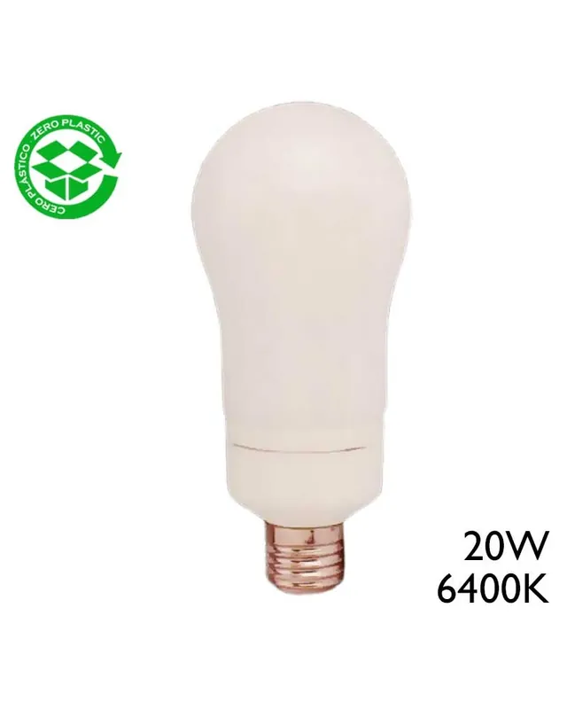 Barato Bombilla bajo consumo standard 20W E27 6400K