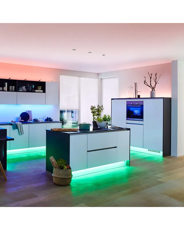 Auténtico Tira LED Paulmann de 50cm MAX LED RGB+2700K 6W 24V