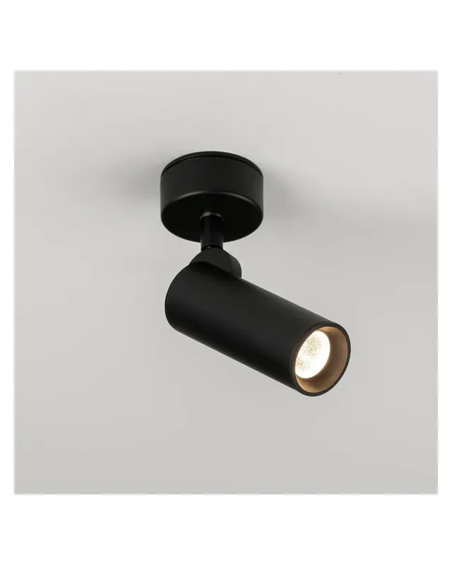 Última Oportunidad Foco cilindro orientable 4cm acero y aluminio LED 7W 2700K 665Lm
