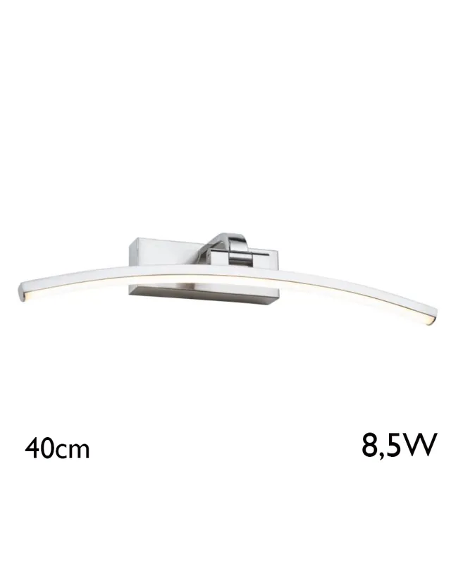Aplique iluminacuadros 40 cm de metal 8,5W LED 3000K De Moda