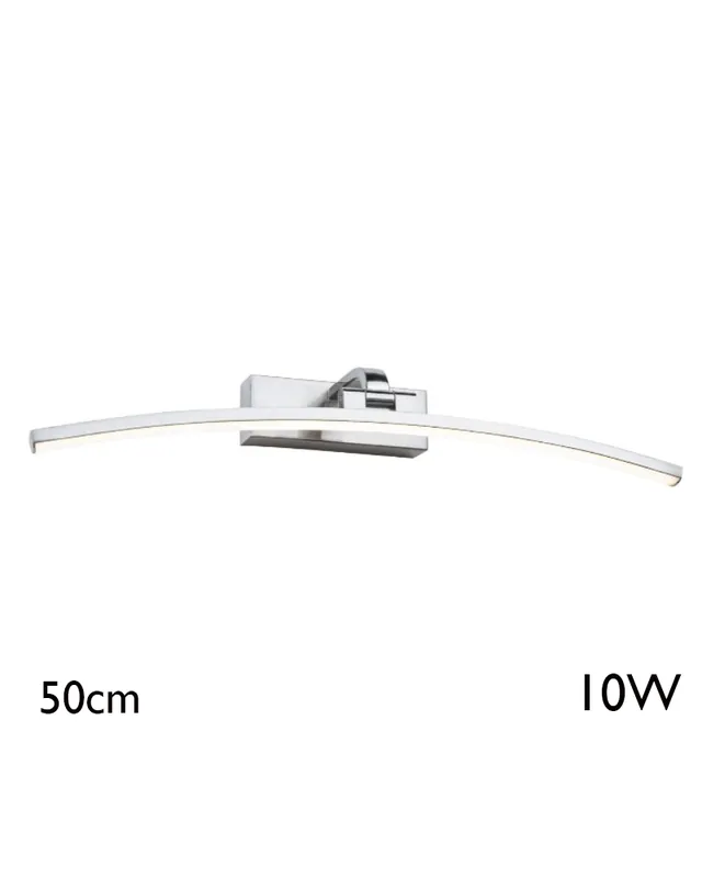 Aplique iluminacuadros 50 cm de metal 10W LED 3000K Solo Hoy