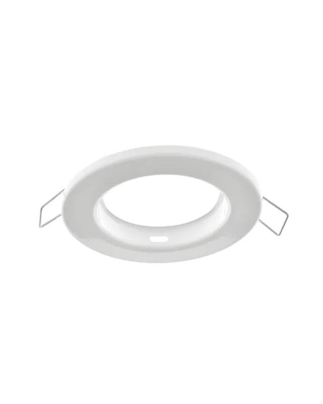 Aro redondo aluminio empotrable 9,2 cm fijo GU10 blanco mate, negro y nickel Devolución Gratuita
