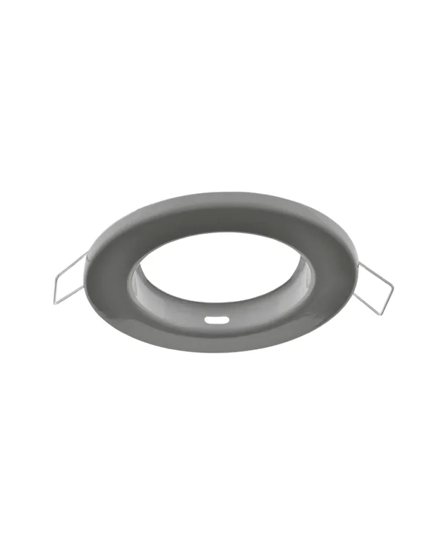 Aro redondo aluminio empotrable 9,2 cm fijo GU10 blanco mate, negro y nickel Garantía De Devolución De Dinero