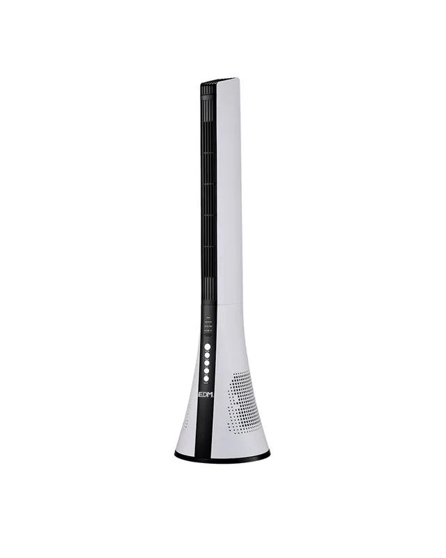 Solo Por Tiempo Limitado Ventilador de torre blanco con mando a distancia 40W 111cm de altura