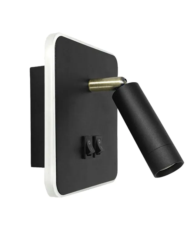 Súper Precio Aplique de pared LED doble iluminación 3W y 10W interruptor on/off