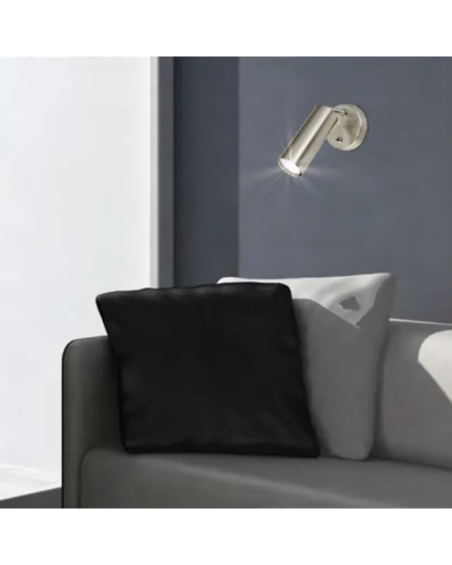 Aplique de pared 23cm de metal 50W GU10 con interruptor Mejor Precio