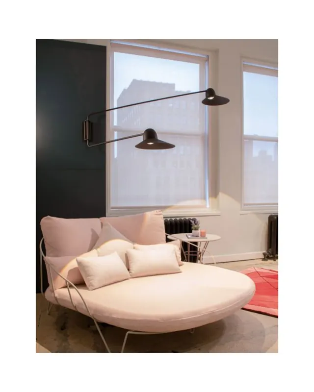 Solo Por Tiempo Limitado Aplique de pared con dos brazos SPEERS ARM LED 2x9W 2700K con dos cabezas lumínicas