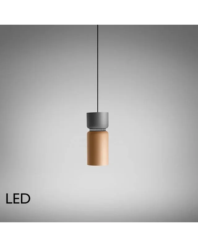 Venta Final Lámpara de techo 17cm ASPEN S17B LED 16,6W de aluminio 2700K REGULABLE