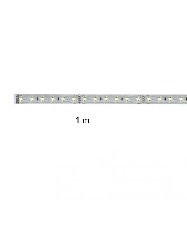 Alta Calidad Tira LED Paulmann 500 Blanco Cálido Regleta Individual 1m 6W 550lm/m 2700K sin recubrimiento