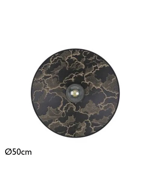 Promoción Exclusiva Aplique de pared 50cm de metal forma cónica E27
