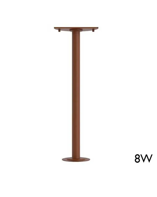 Base para montar baliza 8W 60cm de aluminio Oferta Especial