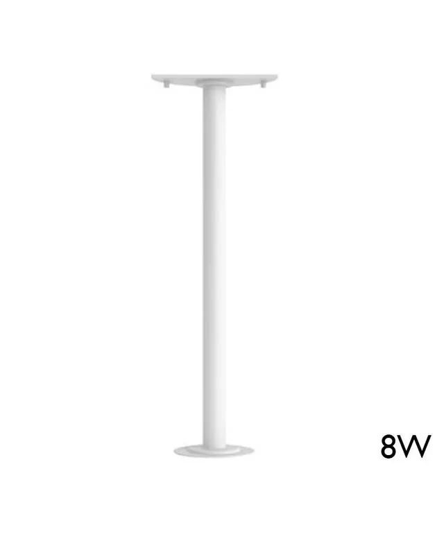 Base para montar baliza 8W 60cm de aluminio Promoción