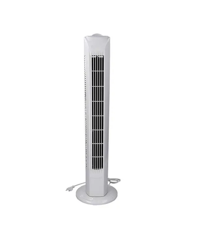 Ventilador de torre blanco 45W 78cm de altura Promoción