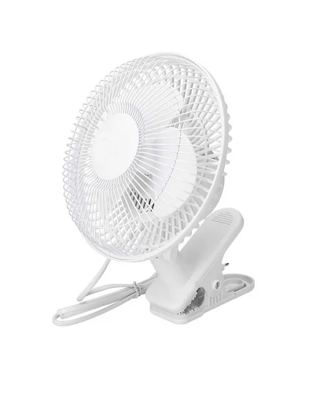 Ventilador con pinza blanco 15W  aspas Ø 15cm Últimas Unidades