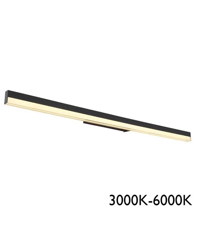 Aplique baño 80cm metal y aluminio LED 18W 3000K-6000K Garantía De Devolución De Dinero