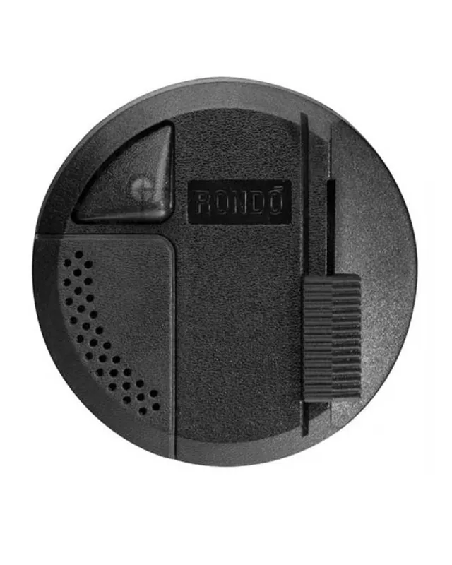 Tendencia Regulador de pie Rondo LED negro