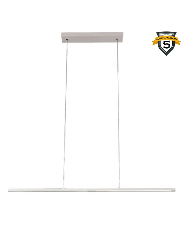 Solo Por Tiempo Limitado Lámpara de techo LED de aluminio 21W 110cm blanco +50.000h