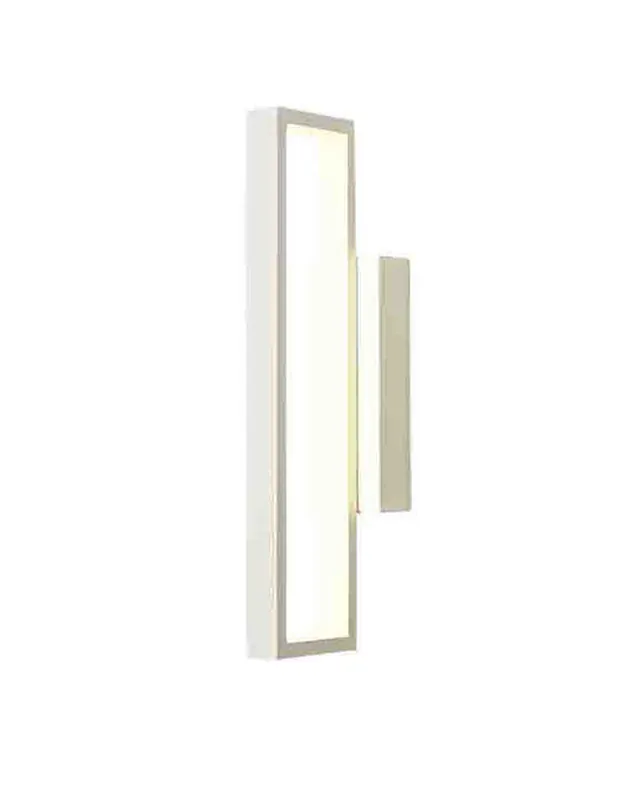 Aplique de pared LED de 35cm de alto de aluminio 10W 3000K Artesanal