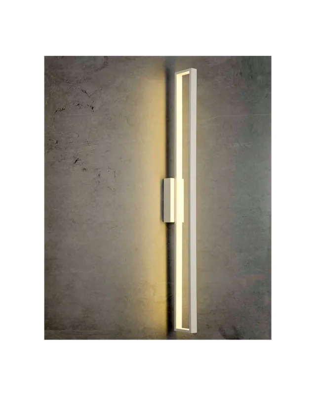 Aplique de pared LED de 99,5cm de alto de aluminio 30W 3000K Solo Por Tiempo Limitado