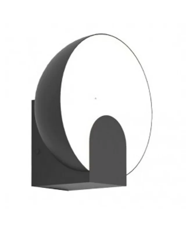 Aplique de pared LED 20cm de acero 12W 3000K Súper Precio