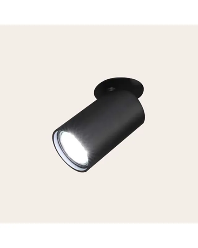 Últimas Unidades Foco empotrable de techo 13,2cm de aluminio acabados blanco o negro GU10