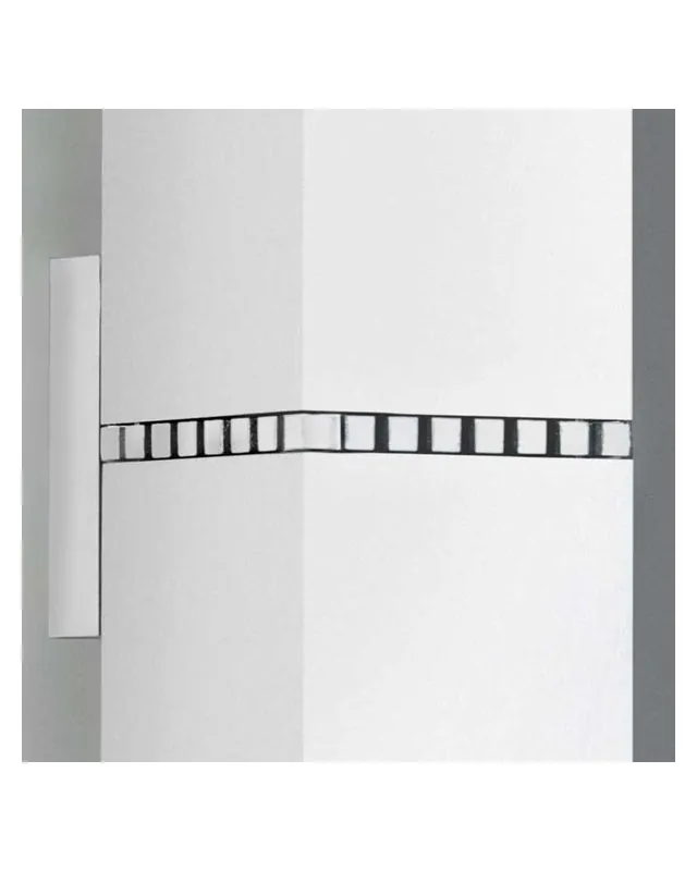Aplique dos luces 20x8cm cubo aluminio luz superior e inferior 2xLED 9,3W 2700K 956Lm regulable Barato