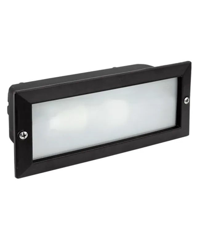 Aplique empotrable de exterior de aluminio y cristal E27 120W IP54 A Buen Precio