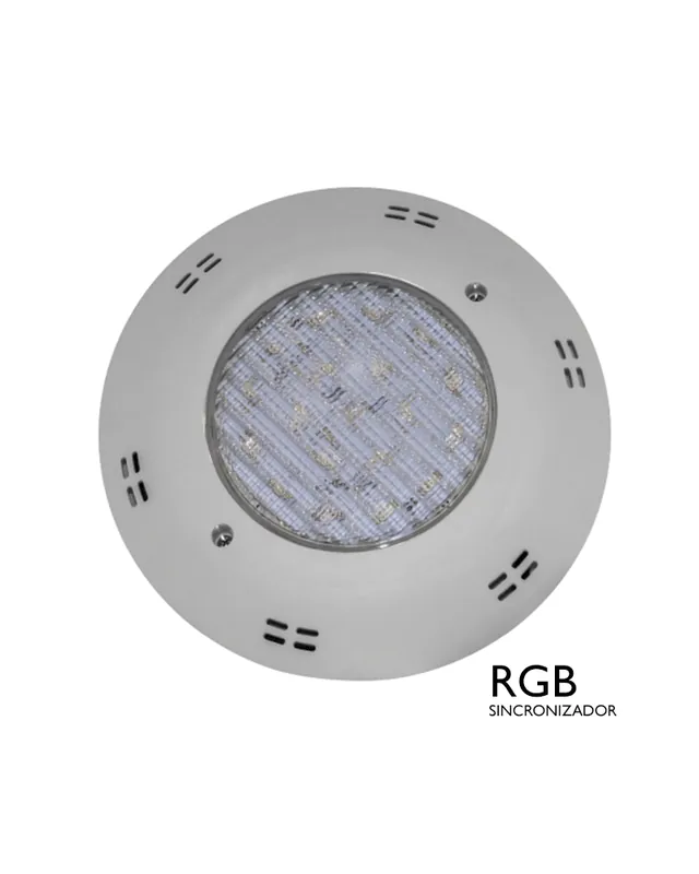 Barato Luminaria de superficie sumergible IP68 LED 22W RGB sincronizador 12VAC