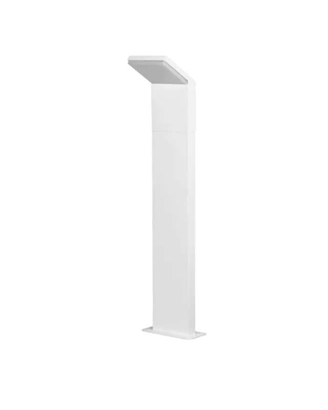 Baliza para exterior 60cm de altura de aluminio blanco IP54 LED 9W Alta Calidad