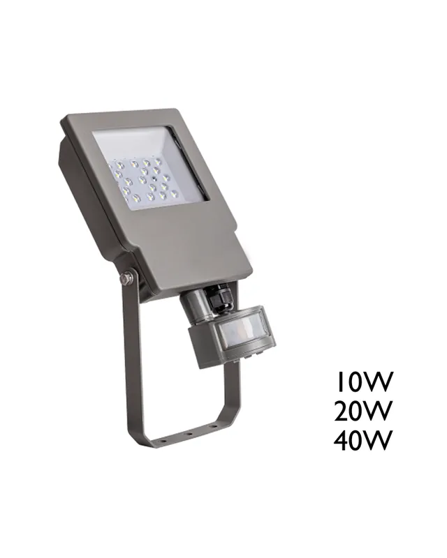 Proyector de exteriores  alta luminosidad con sensor de presencia 5000K IP65 Promoción Exclusiva