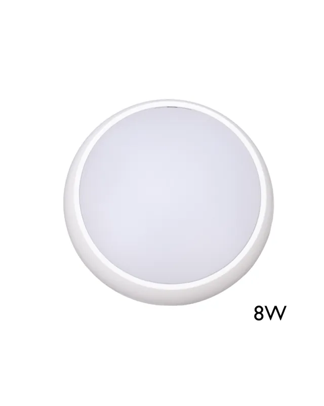 Aplique y plafón de exteriores 17cm LED 8W IP54 120º para pared o techo Nueva Colección
