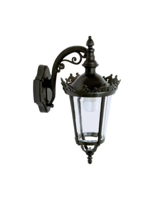 Aplique de exteriores estilo clásico IP44 E27 alto 52cms, con cabezal hacia abajo Ordenar Ahora Mismo